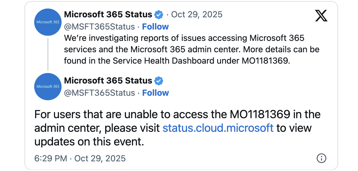 Microsoft: DNS outage impacts Azure and Microsoft 365 services – Against Invaders – Notícias de CyberSecurity para humanos.