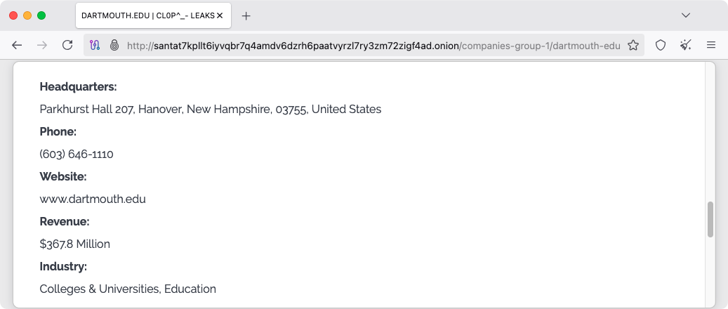 Darthmouth-College-Clop-entry