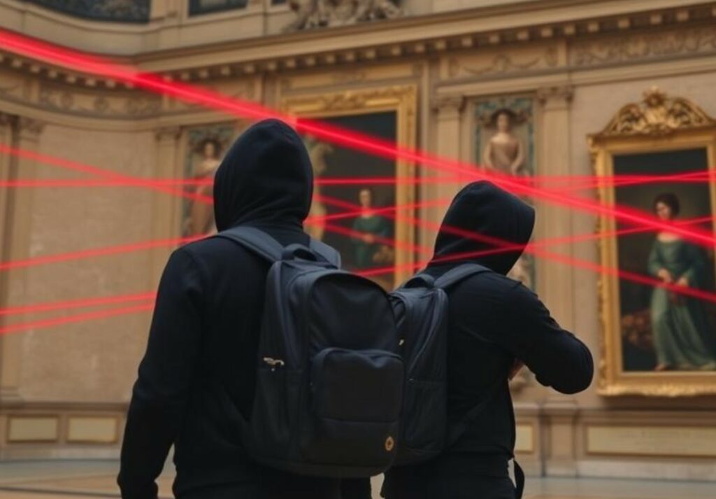 O roubo do Louvre: quando os ladrões ensinaram ao mundo o teste físico da caneta