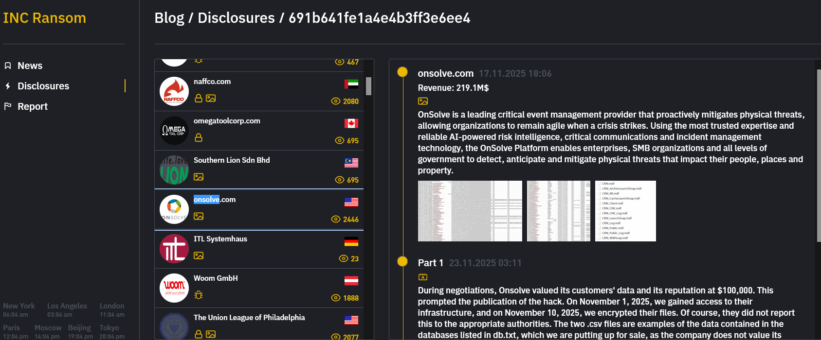Emergency alerts go dark after cyberattack on OnSolve CodeRED