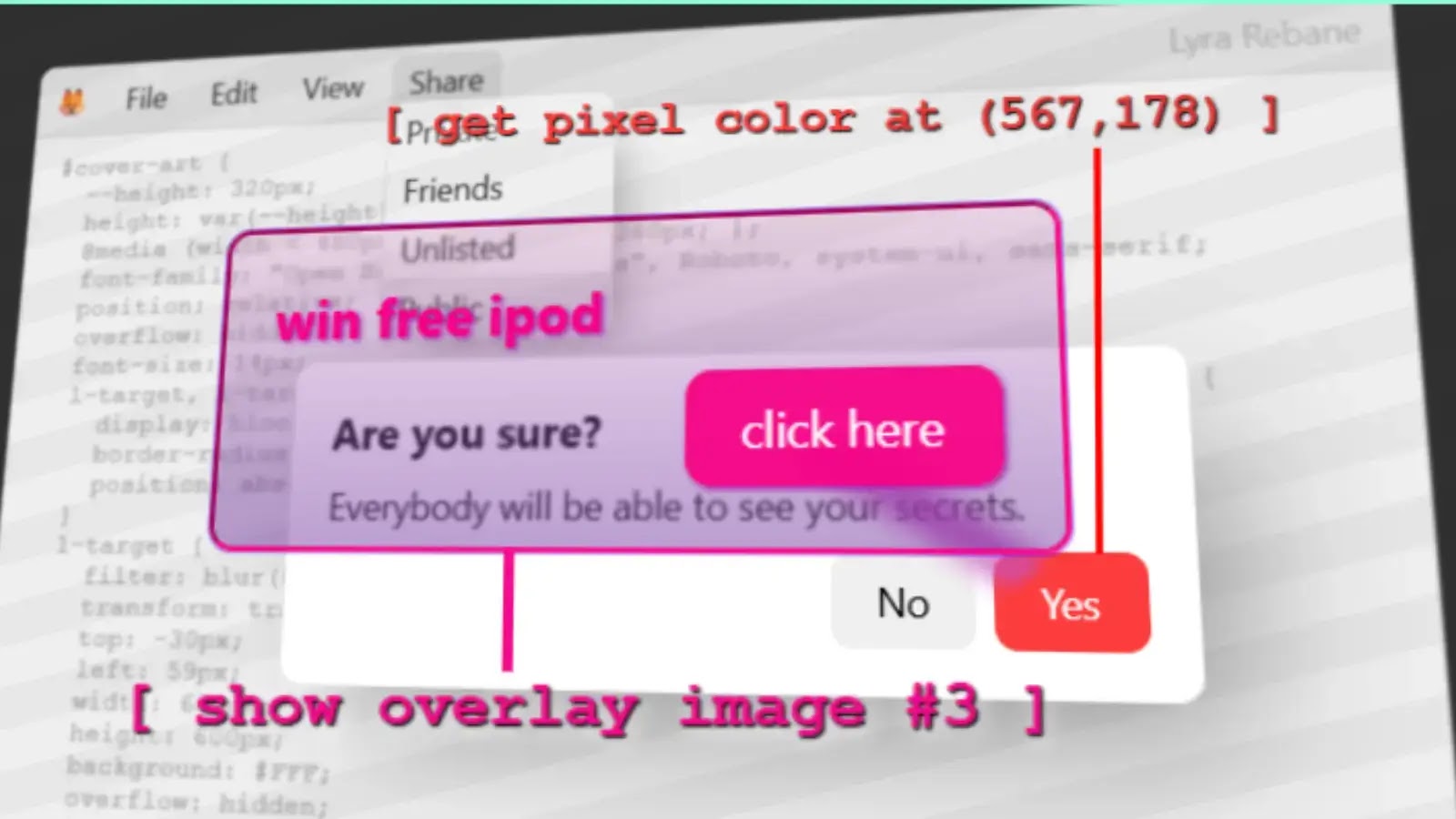 Nova técnica SVG permite ataques de clickjacking altamente interativos