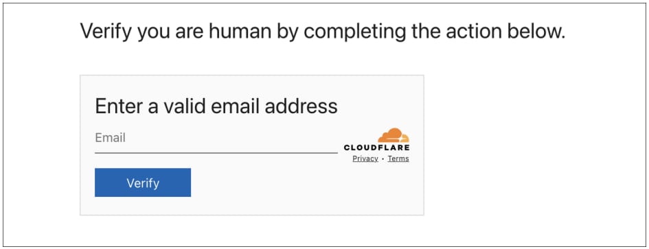 V&iacute;tima foi solicitada a inserir seu endere&ccedil;o de e-mail